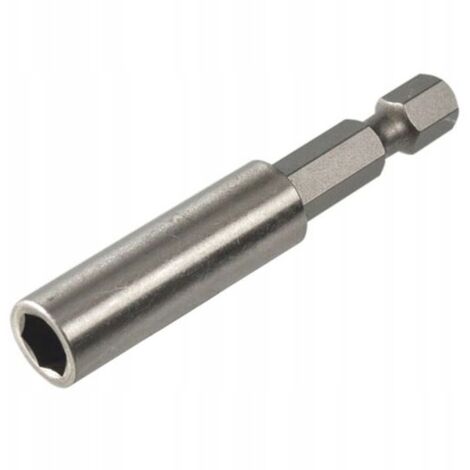 Support adaptateur magnétique pour visseuse et perceuse 1/4" 60 mm