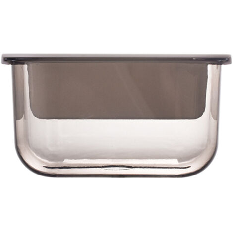 Support Adhésif pour Boîte à Mouchoirs Transparent, Porte-Rouleau de Papier Toilette pour Maison, Bureau, Salle de Bain, Chambre et Restaurant Marron Café
