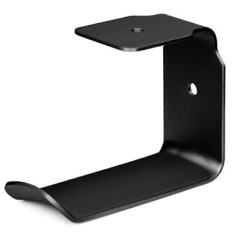 Support adhésif pour casque audio, crochet L sous bureau, fixation murale sans perçage, rangement écouteurs, support adhésif universel