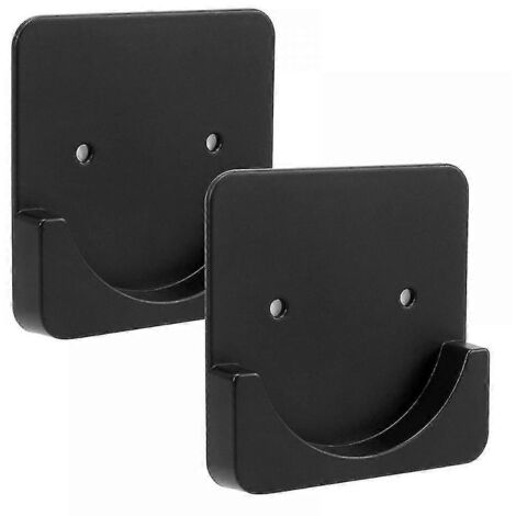 Support adhésif pour tringle à rideau de douche  Porte-tringle  Sans perçage  Adhésif 3M  Tringle non incluse  Lot de 2 pièces