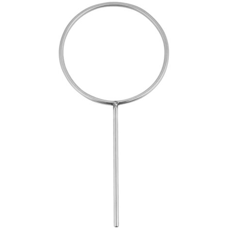 Support annulaire fermé en acier inoxydable de laboratoire de 160 mm pour cornue