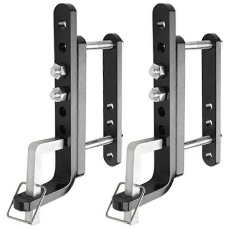 Support anti-lacets pour remorque 95-01-5600 pour châssis de remorque de 3, 4, 5 et 6 pouces - Noir