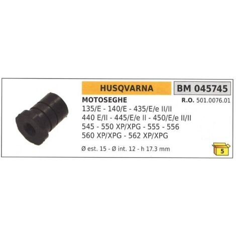 Support antivibratoire HUSQVARNA pour tronçonneuse 135/E 140/E 435/E II/III 045745