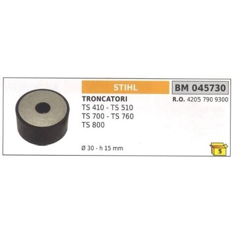 Support antivibratoire STIHL pour tronçonneuse TS 410 510 700 760 800 045730