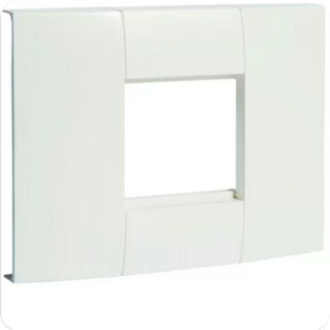 Support appareillage lifea simple entraxe 45x45mm pour LFF40/60090 RAL9016 Pure - HAGER LFF71H0909016