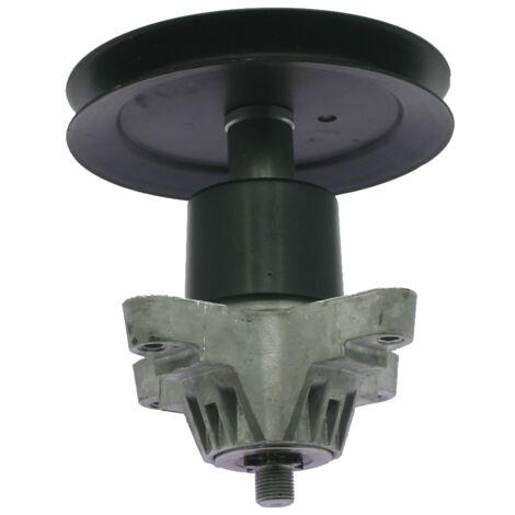 Support arbre porte lame pour tracteur de pelouse MTD 100078 6180609C h185mm diam160
