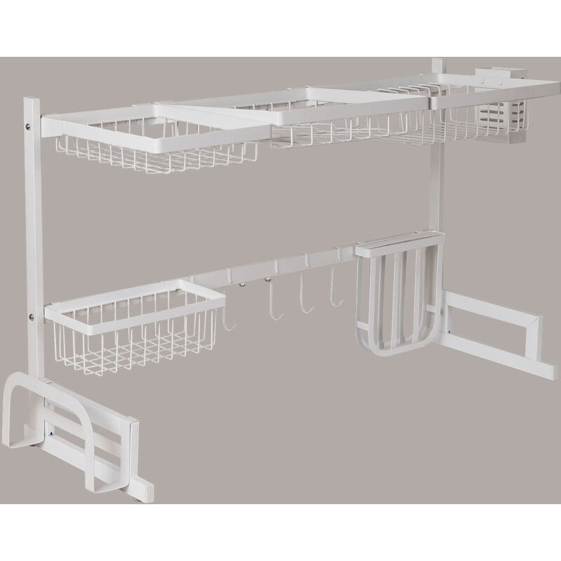 Gouttoir à vaisselle extensible Andrei Sklum Blanc