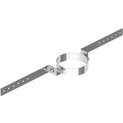 Support au toit inox Ø 150