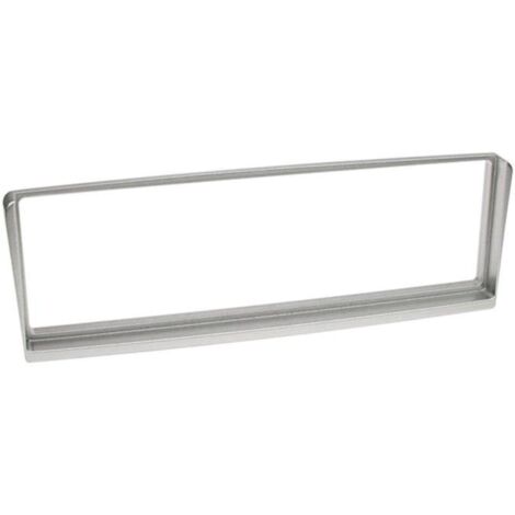 Support Autoradio 1DIN compatible avec Alfa Romeo 156 02-03 Argent
