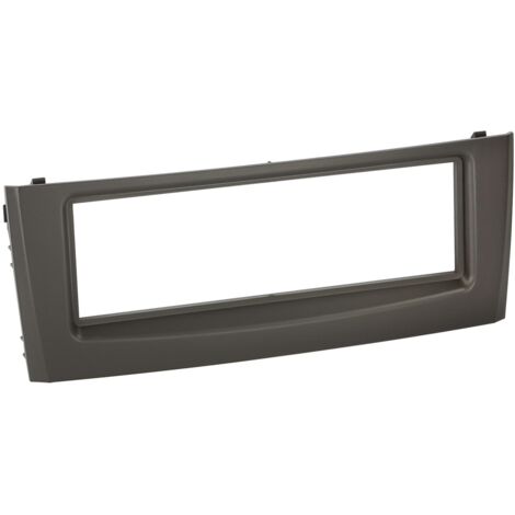 Support autoradio 1DIN compatible avec Fiat Grande Punto 05-10 Linea 07-11 Noire