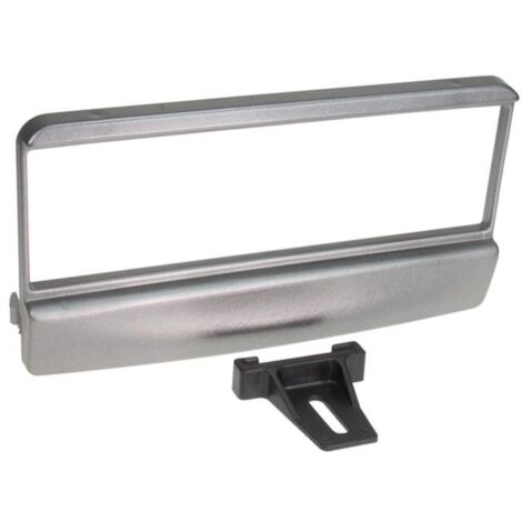 Support autoradio 1DIN compatible avec Ford Orion Scorpio Transit Mazda 121 94-00 - Argent