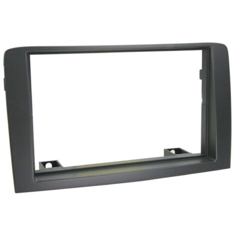 Support autoradio 2DIN compatible avec Fiat Idea ap05 Gris Anthracite