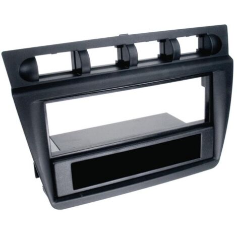 Support autoradio 2Din compatible avec Kia Picanto ap05 avec vide-poche Noir