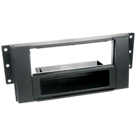 Support autoradio 2DIN compatible avec Land Rover Freelander 06-12 Avec vide poche - Noir