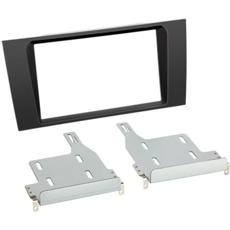 Support autoradio compatible avec Audi A4 Noir