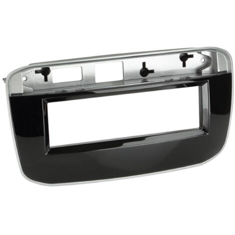 Support Autoradio compatible avec Fiat Punto - Noir brillant
