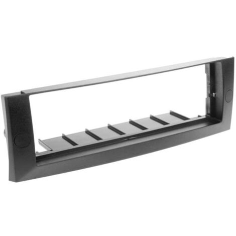 Support autoradio compatible avec Mitsubishi Colt 04-08 - Gris fonce