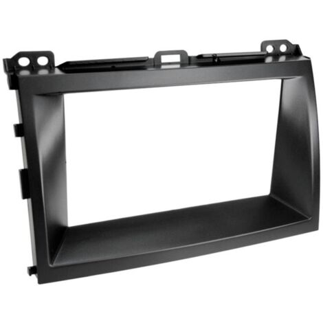 Support autoradio compatible avec Toyota Land Cruiser Lexus GX-470 ap02 Noir