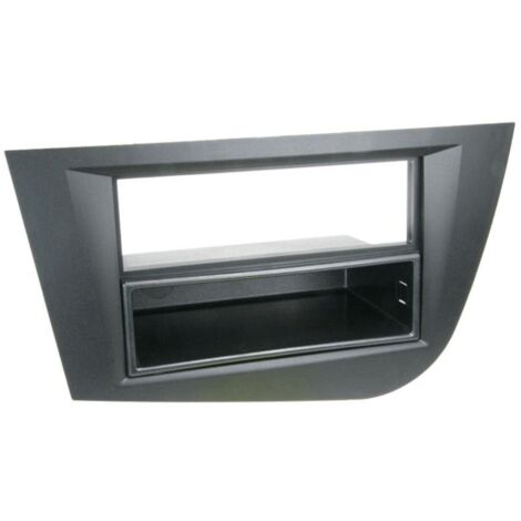 Support Autoradio Noir compatible avec Seat Leon 05-12
