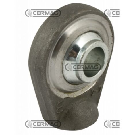 Support avec roue sphérique pour cylindres diamètre d'alésage 19,3 mm épaisseur 30 mm