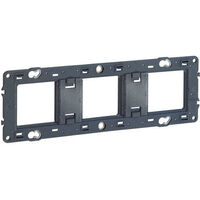 Support Batibox à vis - 3 postes - 6 à 8 modules - Legrand