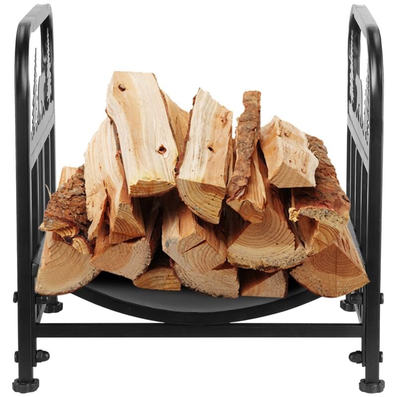 Eosnow - Style européen concis Mini maison cheminée bois de chauffage support de stockage de bches étagère organisateur