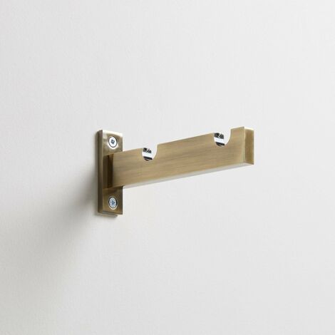 Support berceau double Ø1,9x17,5 cm MADURA - Laiton  - ALMA