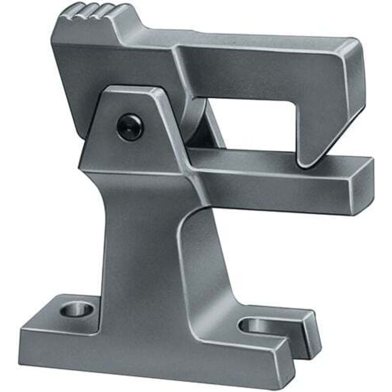 Deni - Arrêt de porte 3805/3807 fonte d'alliage léger F1 anodisé naturel avec tampon - 3807 0000 11