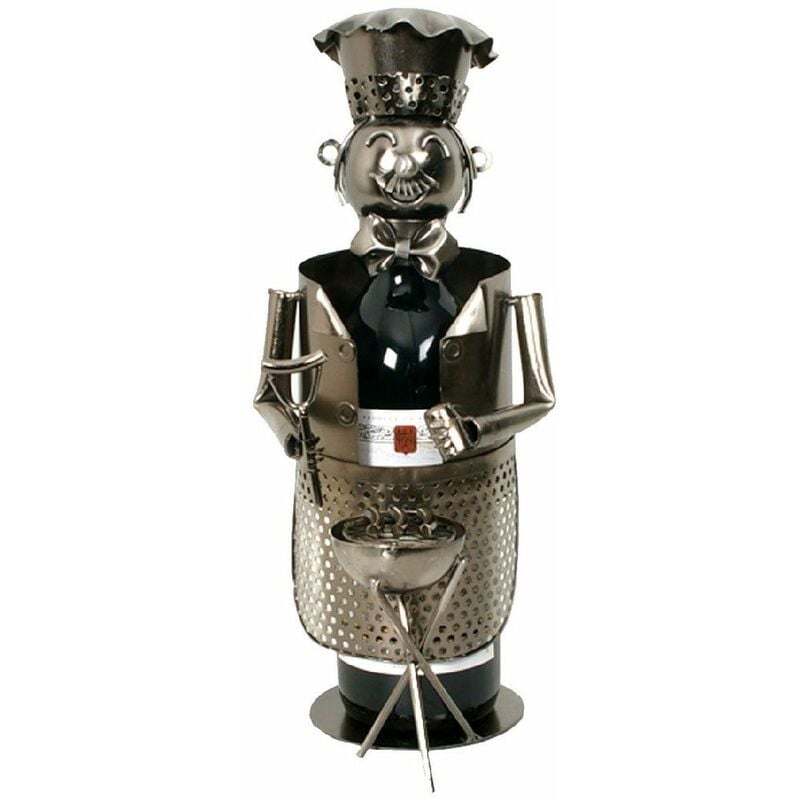 Support bouteille métallique Le Barbecue