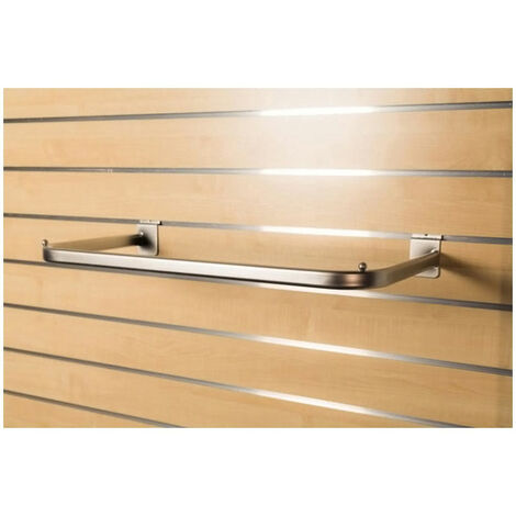 Support cadre de penderie en tube ovale - Largeur : 950 mm - BOHNACKER