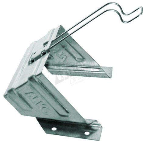 Support cale de roue aluminium 300x120 mm – Support galvanisé pour usage intensif – Pour chantiers humides et terrains accidentés – Al-Ko