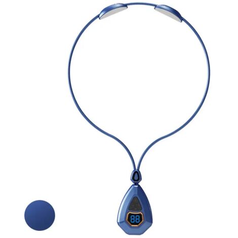 Support cervical intelligent, massage du dos, électrostimulation musculaire (EMS), massage cervical, compresse chaude, soulagement de la douleur, stimulateur musculaire-AquaForge
