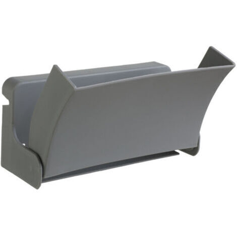 Support Chaussure Mural Pliable étagères - rangement chaussures 22.5X13.5X10.5CM pliable mural pour étagère murale, sans perçage, cintre à couloir et couloir, économiser de l'espace, gris, 1 piè