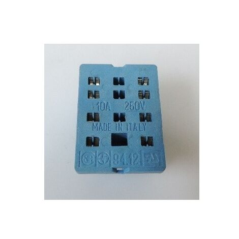 Support Circuit-imprimé 10A 250V pour série 5532 bleu étrier métallique FINDER 9412SMA