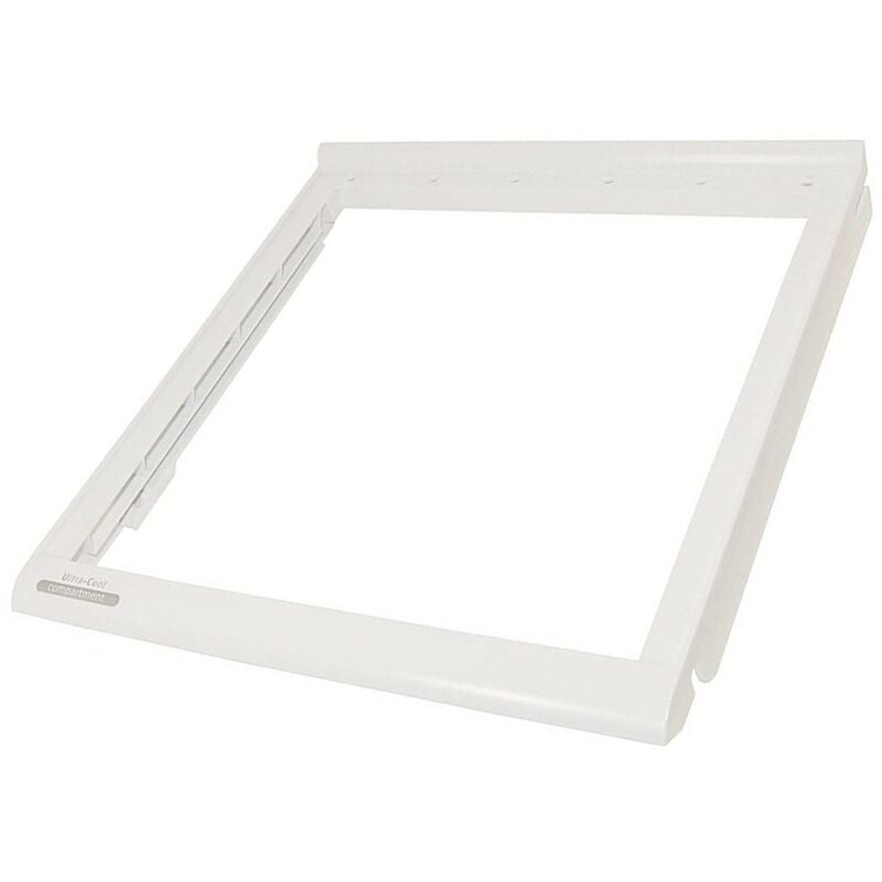 Whirlpool - Support Clayette, étagère inférieur d'origine 431X405 mm (481245058716 481050210902) Réfrigérateur, congélateur