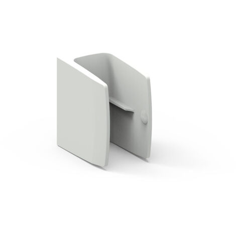 Support clip mural pour manivelle de volet roulant – Maintien en position repos – Adapté manivelles diamètre 15-18mm – Couleur blanc RAL 9010 – Quantité 1 – Creative Cables