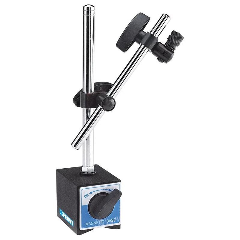 Support comparateur magnetique a reglage micrometrique