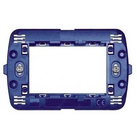 Support compatibles Bticino Livinglight 3 modules pour plaque