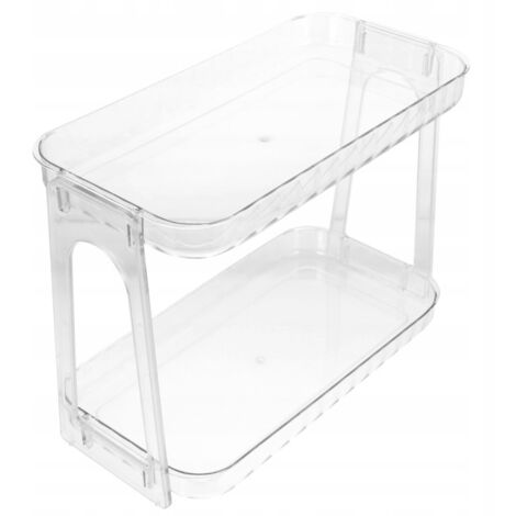 Support Cosmétiques Transparent Double Couche Animal