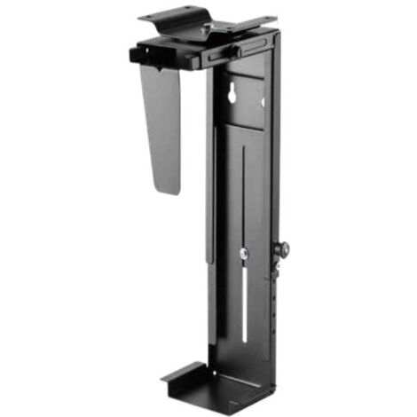 Support CPU réglable sous table GSC - Noir