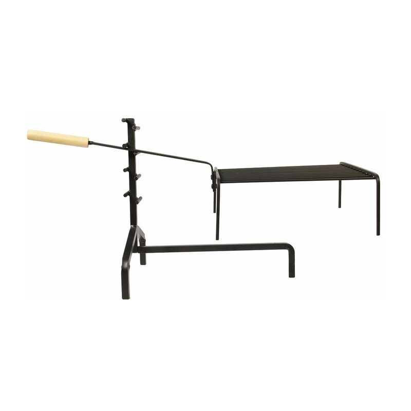 Support crémaillère avec grille - PVM - H.36 cm