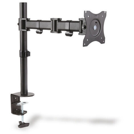 Support da tavolo regolabile in altezza e rotante per monitor fino a 68,6 cm (27"), capacit� di carico 8 kg, compatibile con VESA 100x100 mm, colore nero