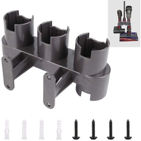 Support d'Accessoires Mural, Ensemble de Convertisseur d'Adaptateur pour Dyson V11 V10 V8 V7, Remplacement pour Aspirateur Dyson