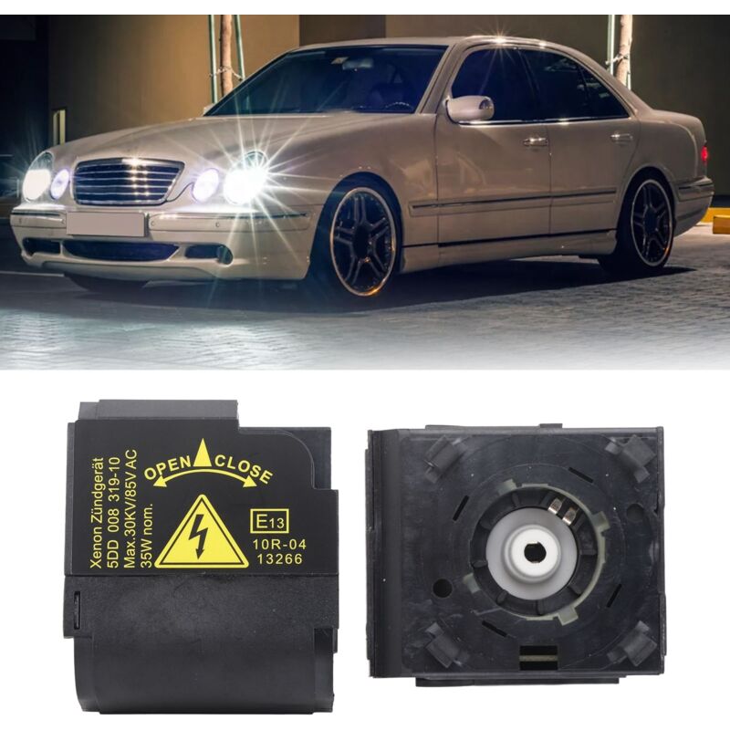 Jeffergarden - Support d'ampoule d'allumeur de phare 5DD008319 10 Remplacement compact pour MercedesBenz Classe ml 20022008