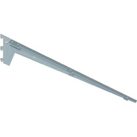Support d'angle 10300 L.480mm p.Support 65kg STA blanc