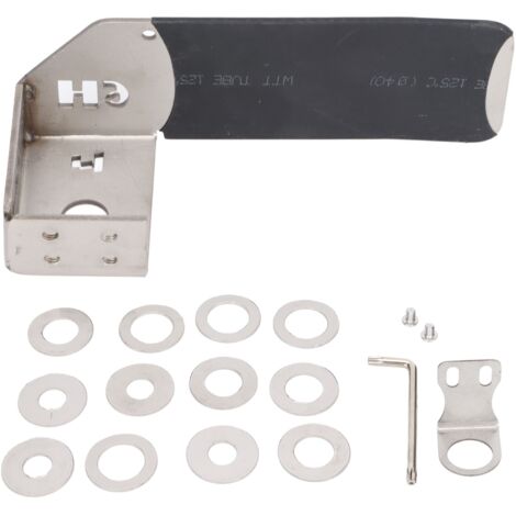 Support d'Antenne en Acier Inoxydable pour Haval H9, Clip Réglable Antivol, Montage sur Bord de Toit, Argenté