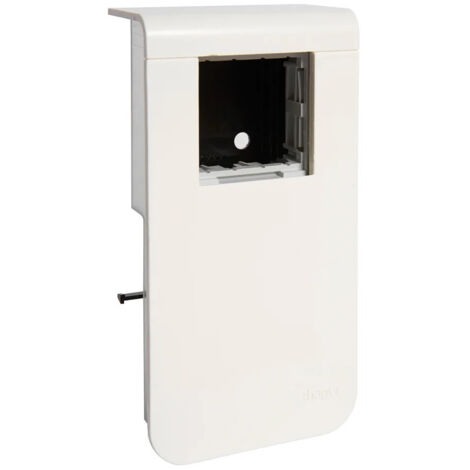 Support d'appareillage 45x45 pour plinthe SL15100 Pure HAGER SL151009709016