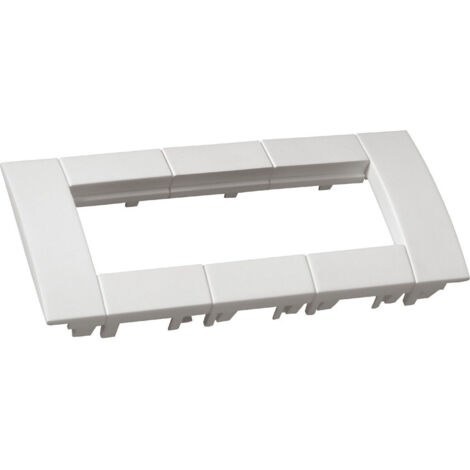 Support d'appareillage 45x45 triple alu pour goulottes alu (GT453ALU)