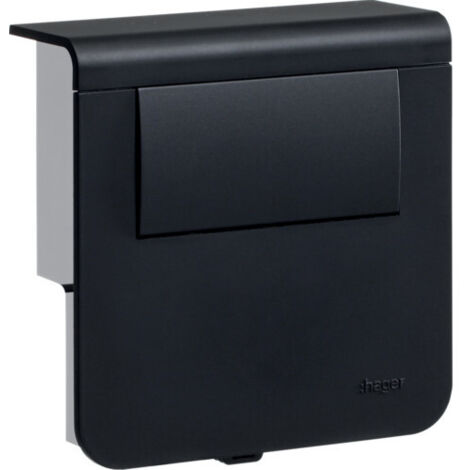 Support d'appareillage équipé d'un tranfo LED 30W Noir (SL200809LED9011)
