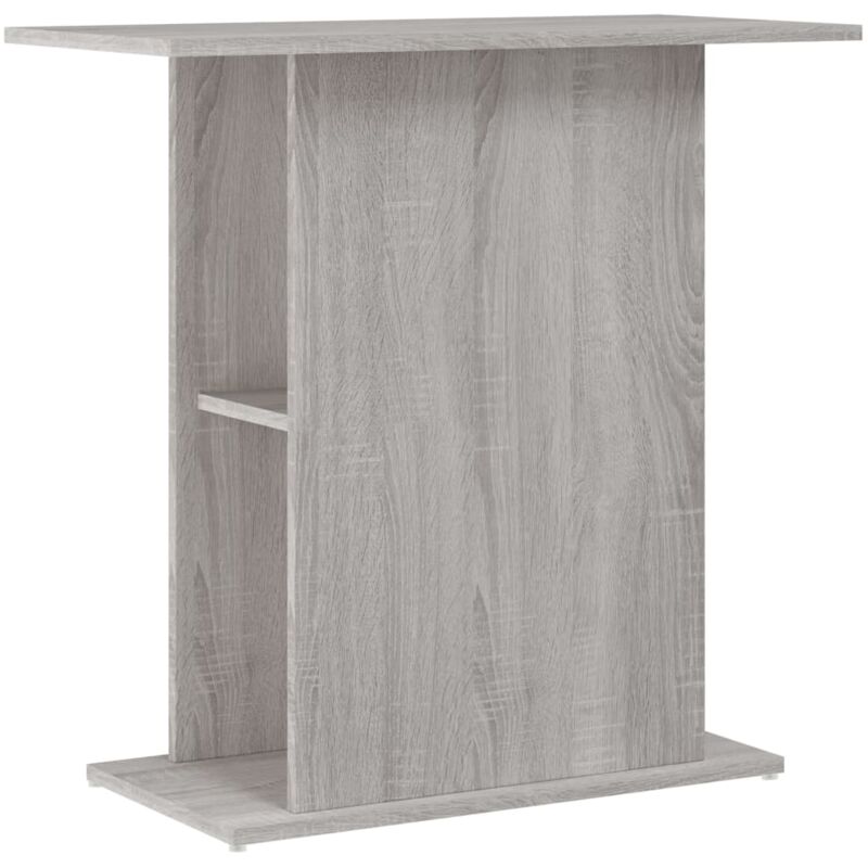 Vidaxl - Support d'aquarium sonoma gris 75x36x72,5 cm bois d'ingénierie